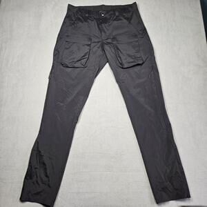 Isaora Utility Pants Men’s Medium Black 4006 LTW Stretch Vented Tech Gorpcore